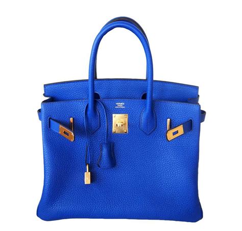 royal blue hermes bag|birkin bag navy blue.